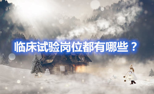 臨床試驗(yàn)崗位有哪些？哪個(gè)好？